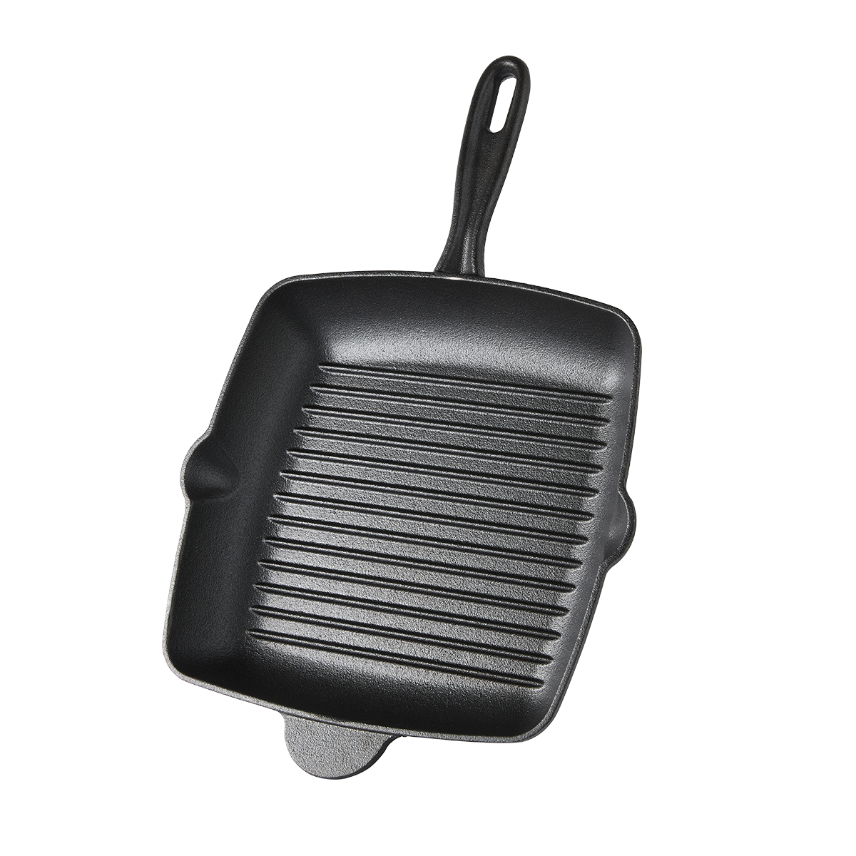 ISENVI Byron gietijzeren grillpan vierkant 28 CM
