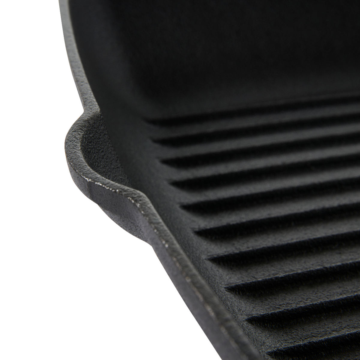 ISENVI Byron gietijzeren grillpan vierkant 28 CM