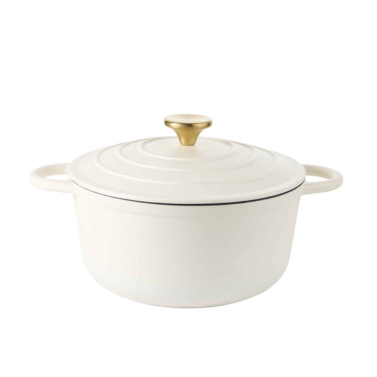 ISENVI Byron gietijzeren braadpan 24 CM - Met deksel afbeelding