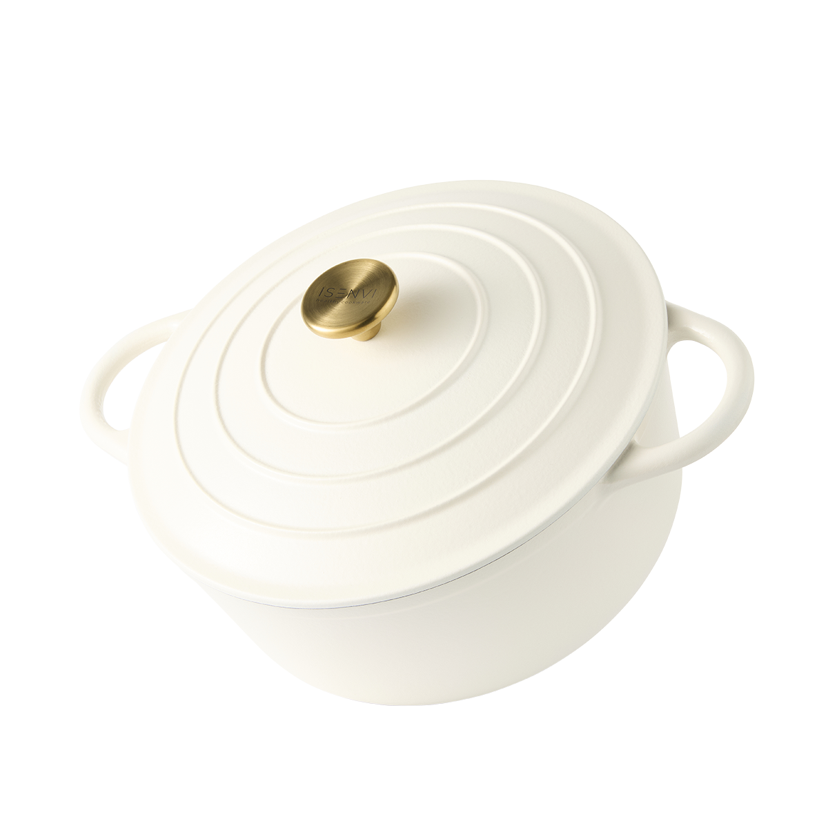 ISENVI Byron gietijzeren braadpan 28 CM - Met deksel