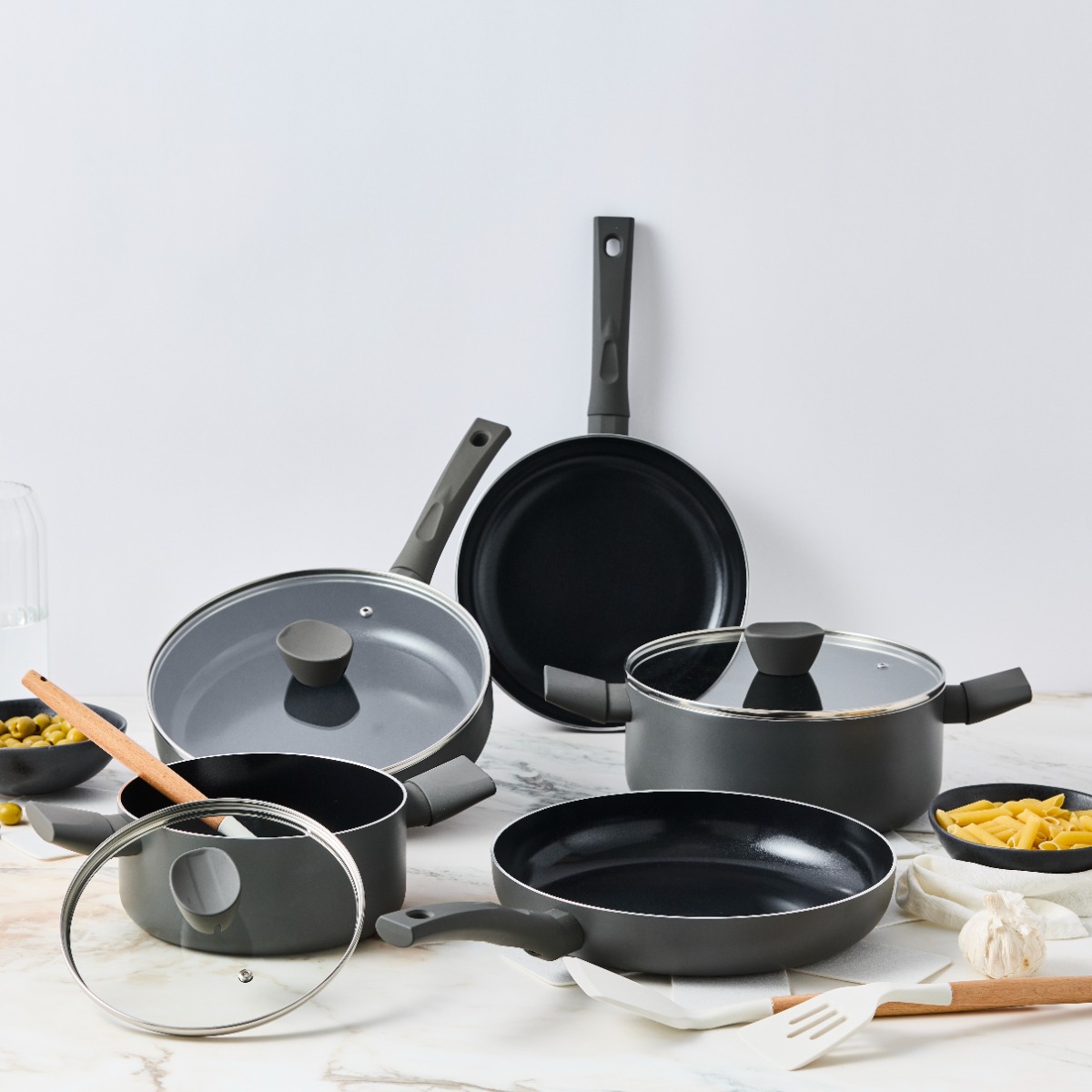 ISENVI Avon Chef Multi pannenset 14 delig afbeelding