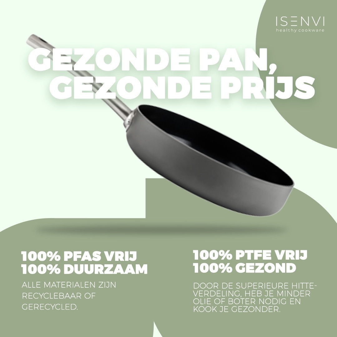 ISENVI Murray Chef Paris pannenset - RVS grepen - Retour afbeelding