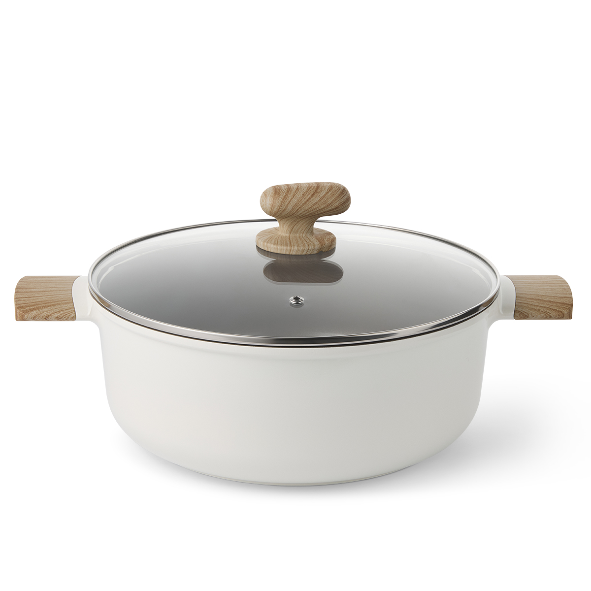 ISENVI Alice keramische kookpan 28 CM - Beige