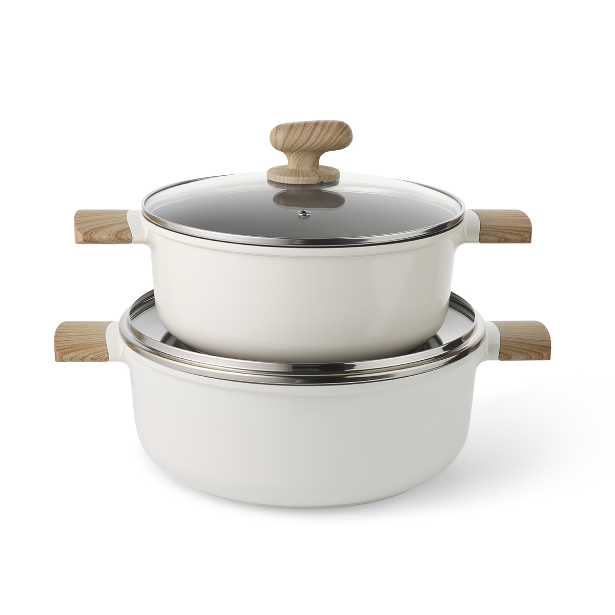 ISENVI Alice 17 delige pannenset - Beige