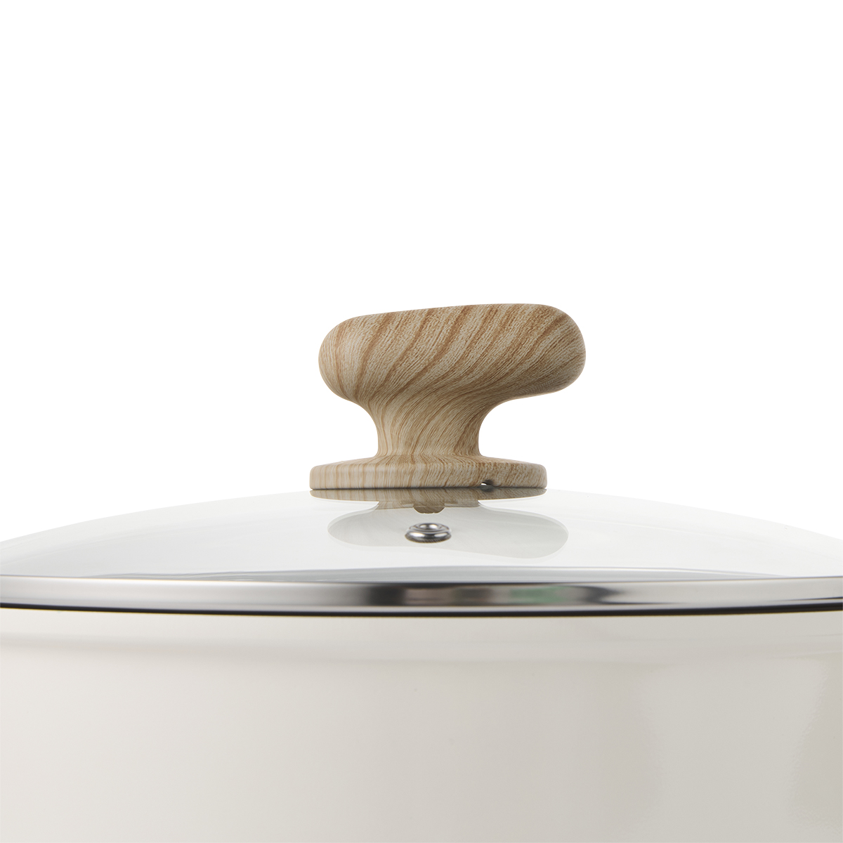 ISENVI Alice keramische kookpan 28 CM - Beige