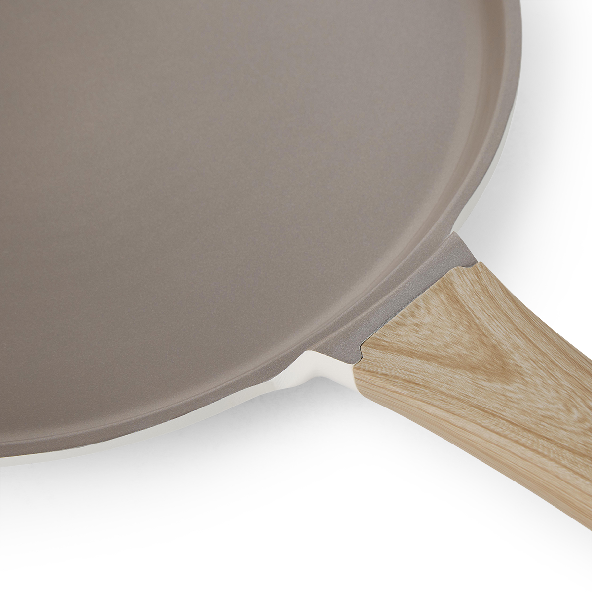 ISENVI Alice keramische pannenkoekenpan 28 CM - Beige