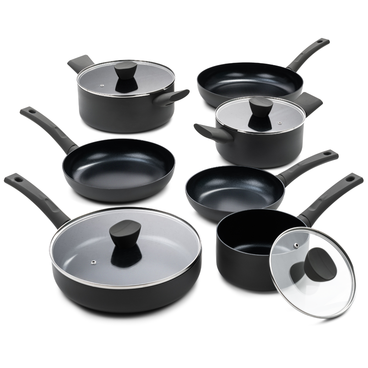 ISENVI Avon Chef du Jour - Pannenset 18 delig - Ergo grepen