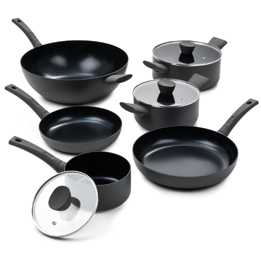 ISENVI Avon Compleet set - Pannenset 16 delig - Ergo grepen