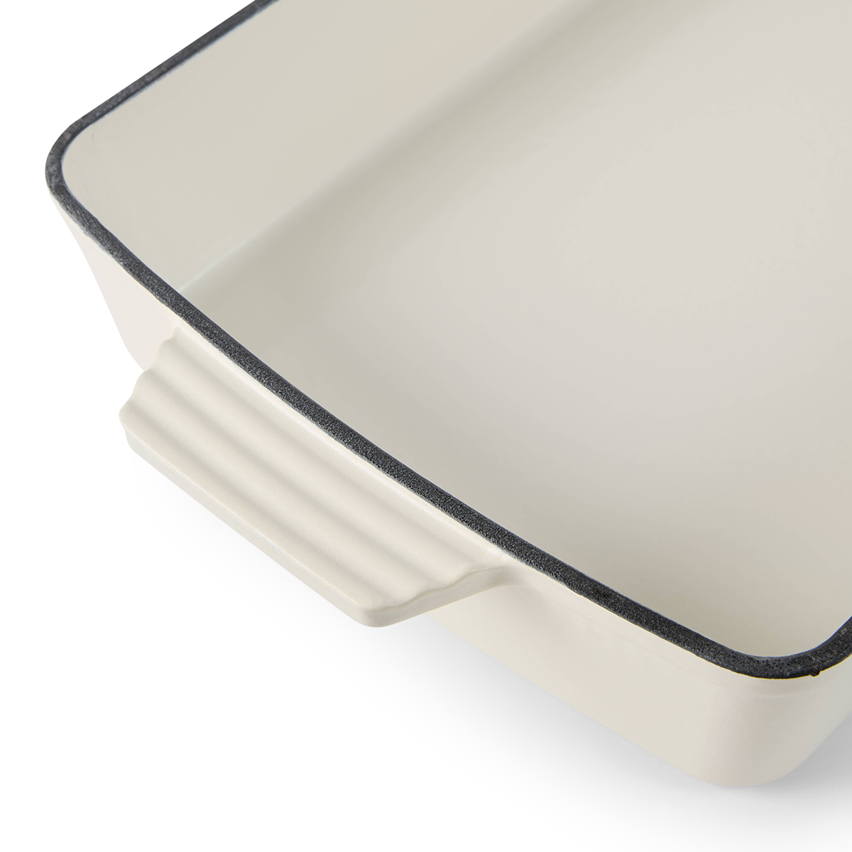 ISENVI Byron gietijzeren braadslede 23 x 39 CM met ovenwant en pannenlap