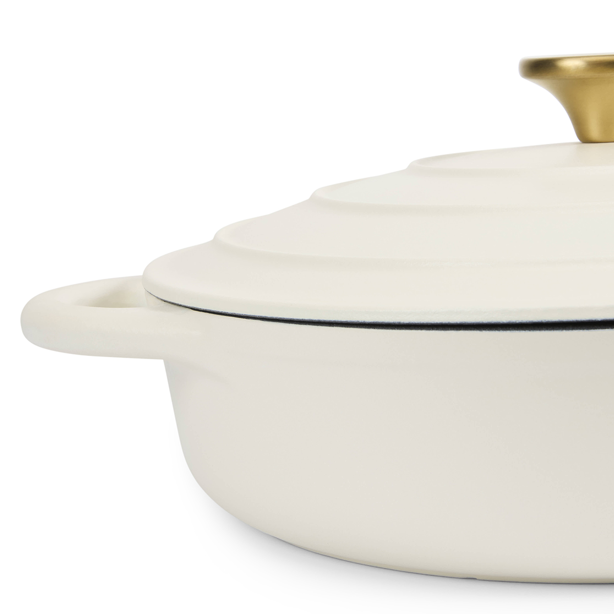 ISENVI Byron gietijzeren hapjespan 28 CM -met deksel