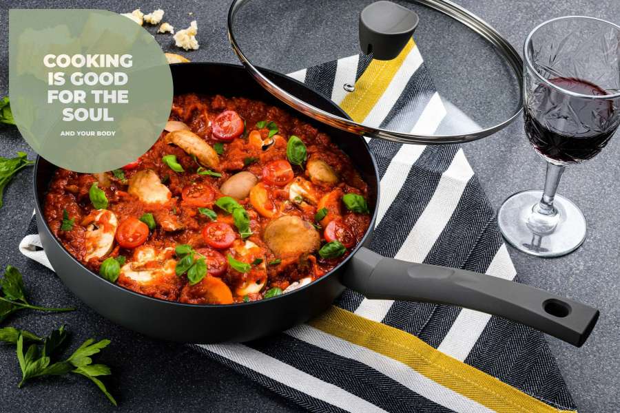 ISENVI Avon Chef Culinair set - Pannenset 19 delig - Ergo grepen