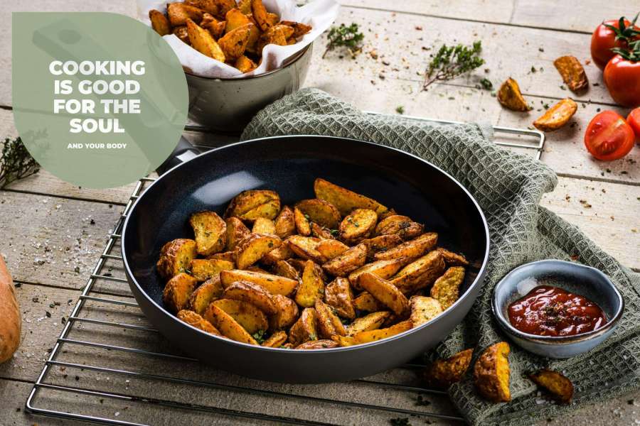 ISENVI Avon Chef Deluxe Pannenset 18 delig - Ergo grepen