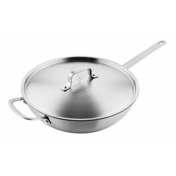 Soenil by ISENVI - Keramische wok 30 CM - RVS greep