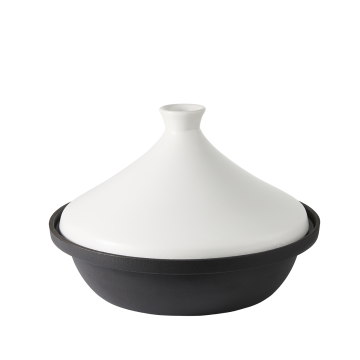 Byron gietijzeren tajine 30 CM - met keramieken deksel