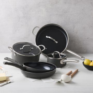 Murray Chef Gourmet - Compleet met Avon - Pannenset 14 delig - RVS & Ergo grepen