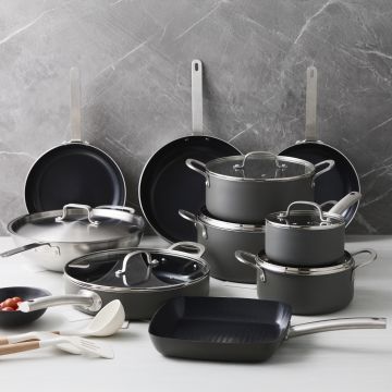 Murray Chef Encore - Soenil Special Edition - Pannenset 23 delig - RVS grepen