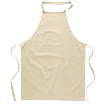 Keukenschort Beige