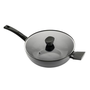 Avon Keramik-Wokpfanne mit Deckel 28 CM - Ergo-Griff