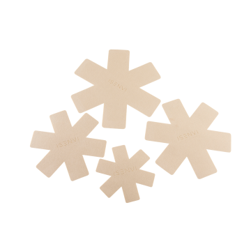 Hunter pannenbeschermers - set 4 stuks - beige