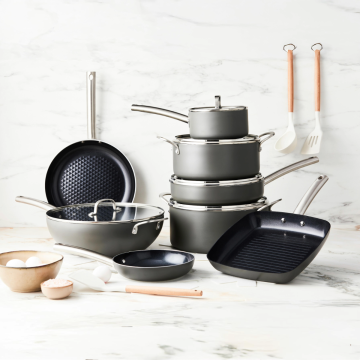 Murray Chef Encore - Pfannenset 10-teilig - Edelstahl