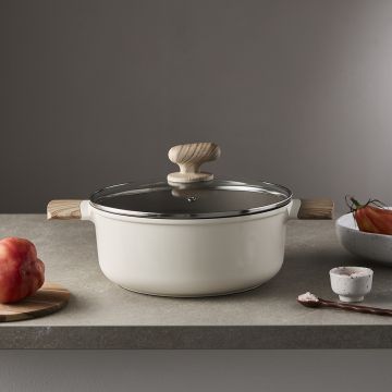 Alice keramische kookpan 24 CM - Beige