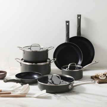Murray Chef du Jour - Komplett mit Avon - Pfannenset 18-teilig - Edelstahl & Ergo-Griffe