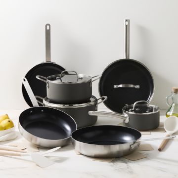 Murray Chef du Jour - Soenil Special Edition - Pfannenset 18-teilig - Edelstahlgriffe