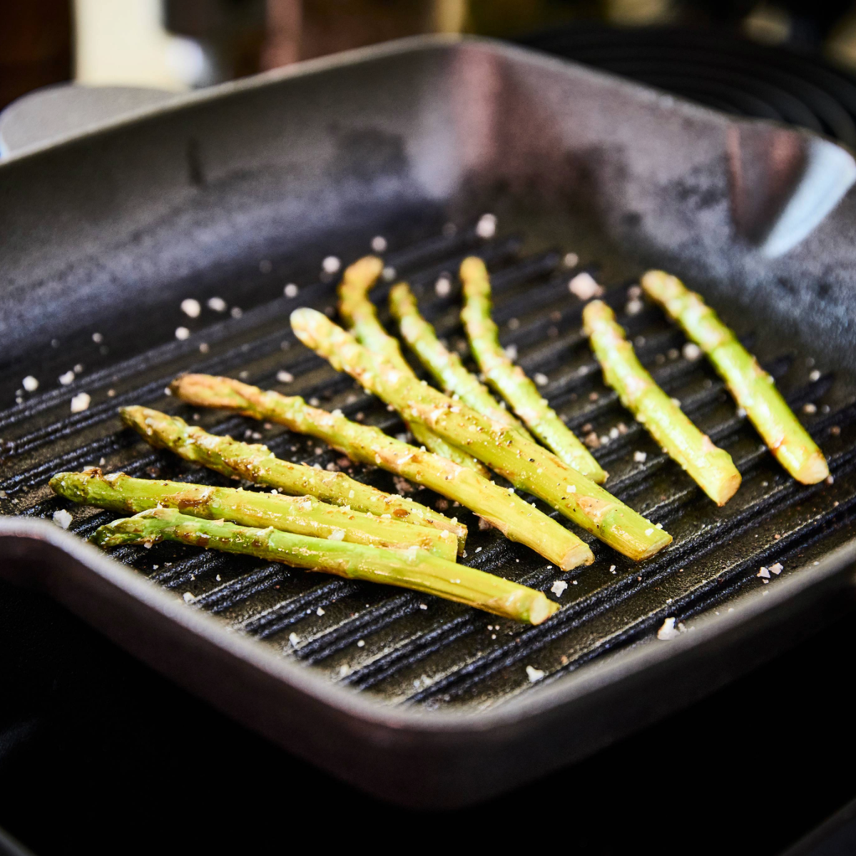 ISENVI Byron gietijzeren grillpan vierkant 28 CM