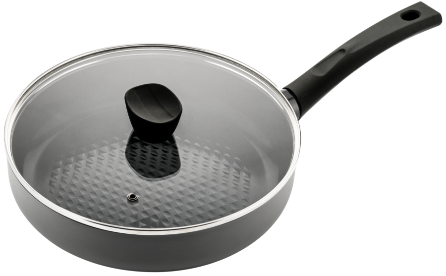 ISENVI Avon keramische hapjespan 30 CM - Ergo greep afbeelding