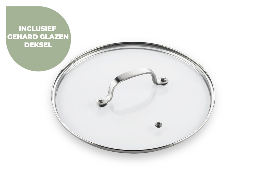 ISENVI Murray Chef Gourmet Pannenset 14 delig - RVS grepen