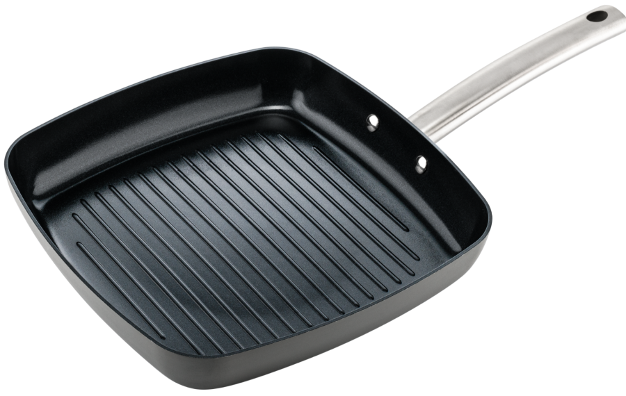 ISENVI Murray keramische grillpan 26 CM - RVS greep