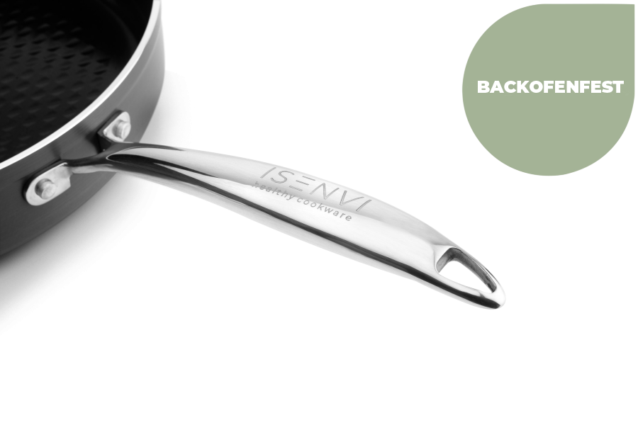 ISENVI Victoria Forged Combideal - Hapjespan en wok - RVS