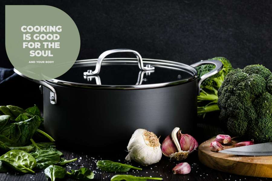 ISENVI Murray keramische kookpan 28 CM - RVS greep