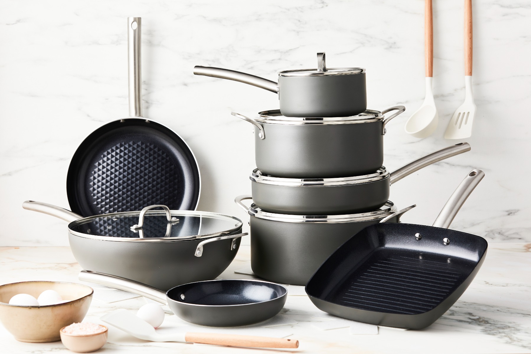 ISENVI Murray Chef Encore - Pannenset 10 delig - RVS