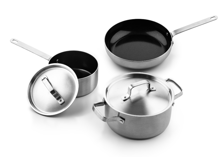 ISENVI Soenil by ISENVI Starter Pannenset 11 delig - RVS grepen