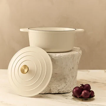 Byron gietijzeren braadpan 28 CM - Met deksel