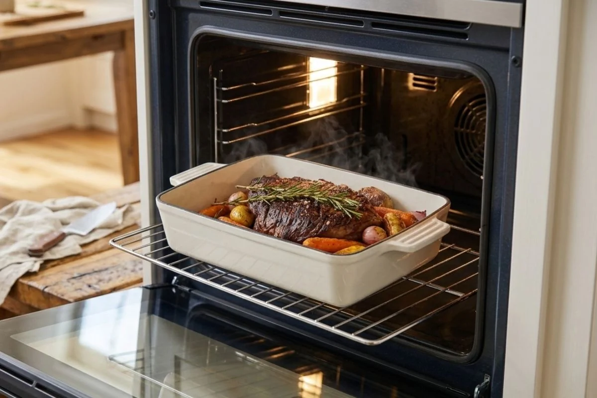 Gebruik in de oven