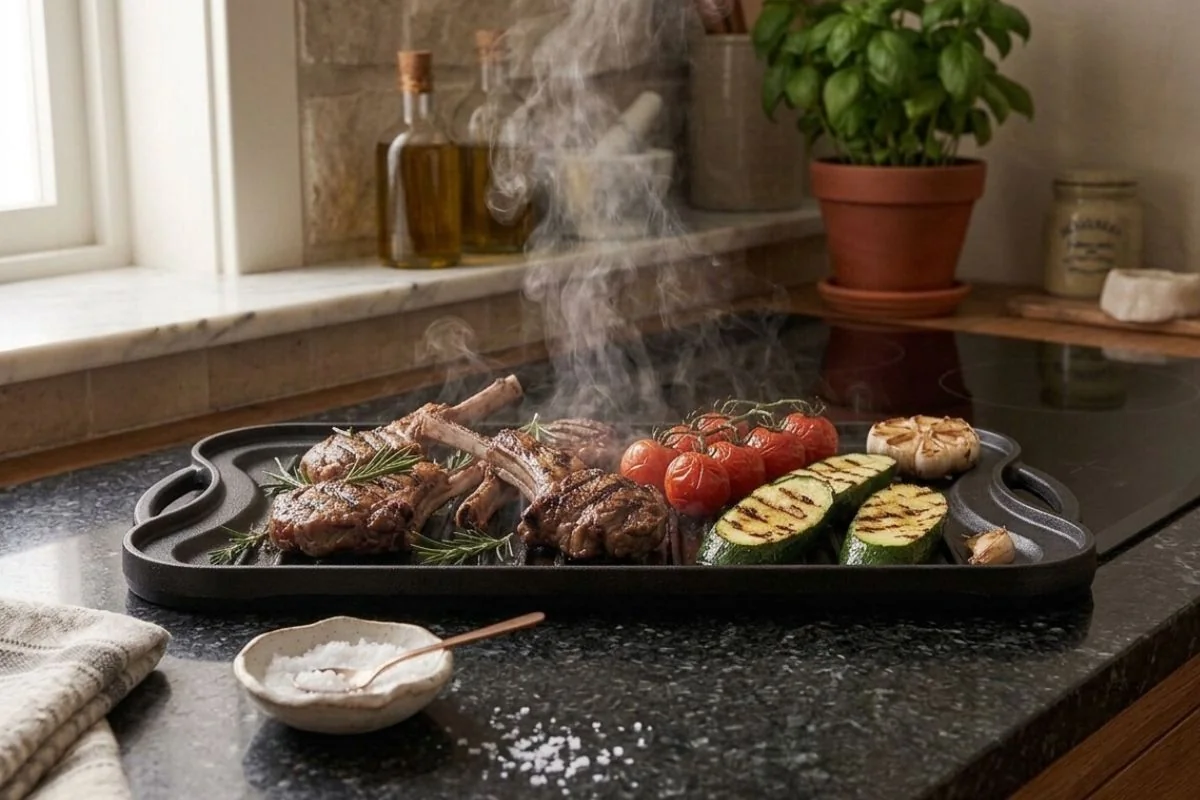 Grillen op inductie